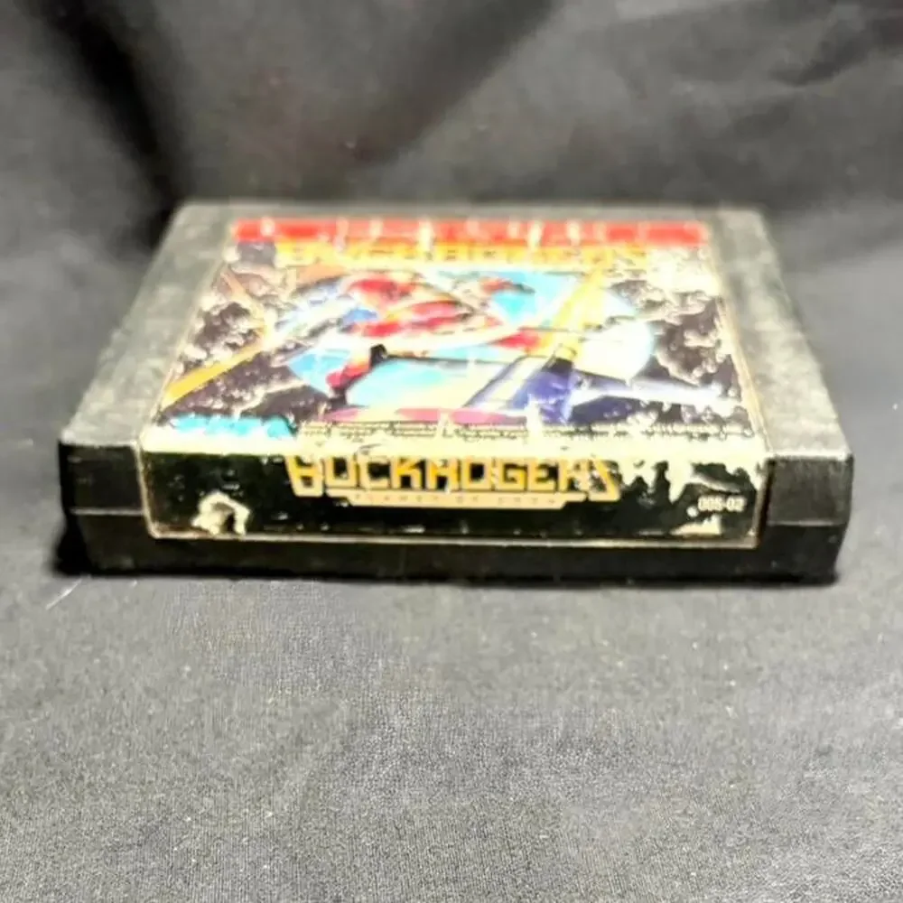 🚨 VINTAGE 1983 Buck Rogers Planet of Zoom Atari 5200 Video Game Cartridge 🎮